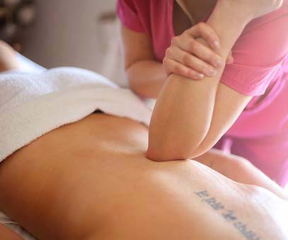 masaje descontracturante